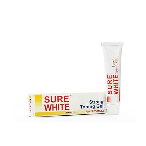 Sure White Strong Toning Gel Tube 1oz/30g